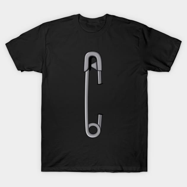 SAFETY PIN T-Shirt by TeeWolf